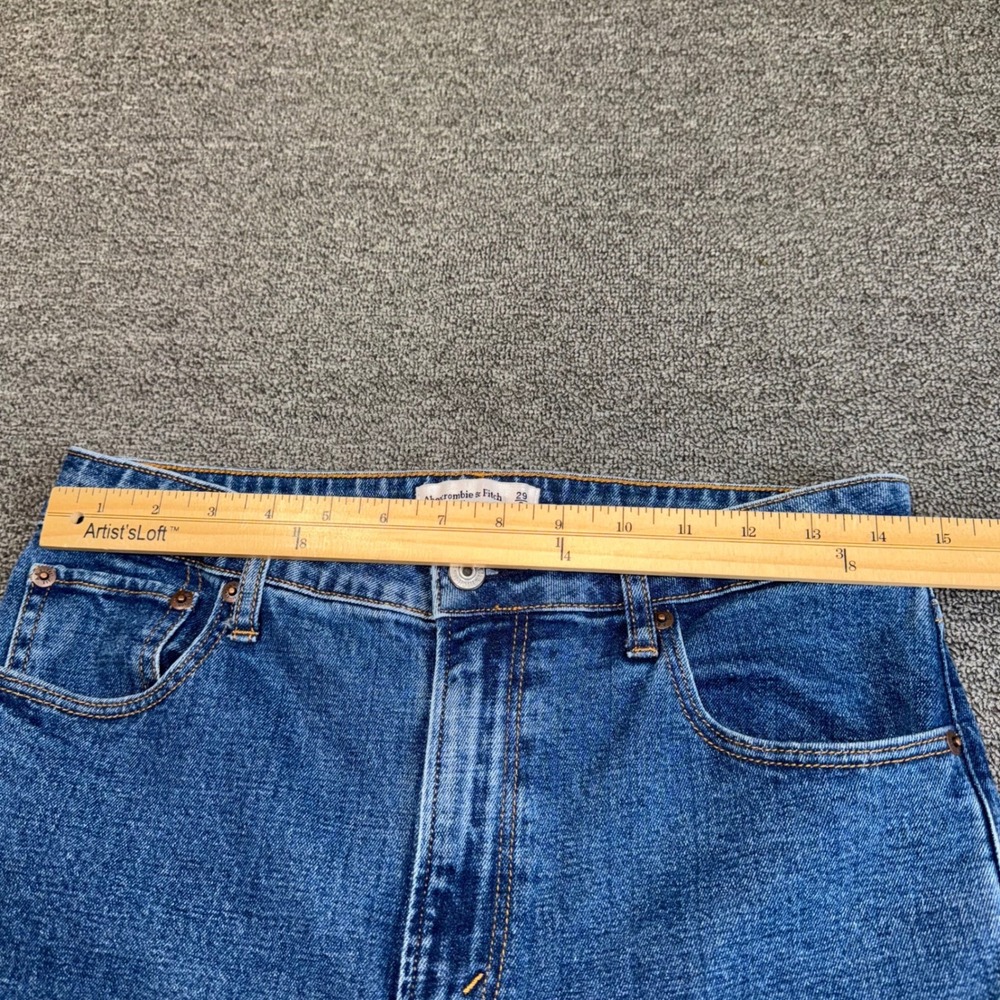 Abercrombie & Fitch The Skinny High Rise Women's 8/29 Blue Medium Wash Casual - Picture 7 of 8